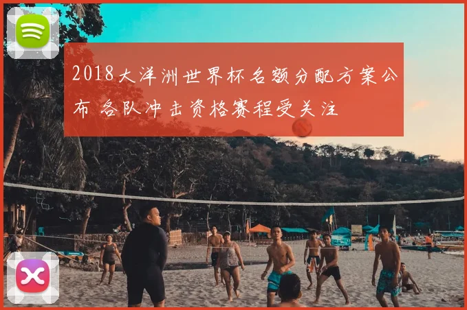 2018大洋洲世界杯名额分配方案公布 各队冲击资格赛程受关注